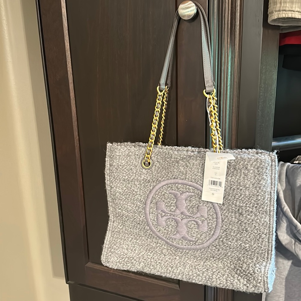 COPY - Tory Burch , Ella Boucle chain mini tote NWT